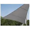 Image de Voile Solaire Perméable - Triangle - 3 6 X 3 6 X 3 6 M - Couleur: Anthracite - - Import > Velleman