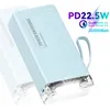 Image de Batterie Externe 50000mah PD22.5W Power Bank Charge Rapide avec Lampe de Poche LED et 5 Sorties et 2 Entrées bleu