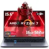 Image de PC Portable Gaming-Ryzen 7 5825U (Jusquà 45 Hz)-DDR4-16Go RAM-512Go SSD-WiFi 6-Windows 11 Pro-15.6FHD-Ordinateurs portable