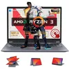 Image de PC Portable YOGA-156FullView Ecran Tactile 360°Rotation-AMD RYZEN3 3200U-16Go RAM-512Go SSD-Ordinateur Portable- Win-11Pro