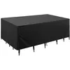 Image de Housse Salon de Jardin 200x100x75cm Protection Bache Table de Jardin Mobilier Extérieur Imperméable Coupe-Vent Anti-UV Résistant