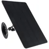Image de Panneau solaire micro USB 10W 5V 2000mAh Rotation à 360 degrés Panneau solaire monocristallin étanche à montage mural noir