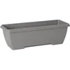 Image de Jardinière - GARDEN ID Teramo - Noir 60 cm - Solidité - Réserve deau intégrée - Recyclé & 100% recyclable - Volume pour plantes