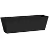 Image de Jardiniere - garden id - green care impact noir-anth - 50 x 16 x 16 cm - garanti 10ans - 100% recyclé - uvgel résistant 2043169