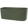 Image de Jardinière à réserve d'eau garden id respect balcony xl 80x38x30 cm vert de gris plastique structuré '08310546