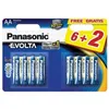 Image de 8 Piles Evolta LR06 6+2 gratuites