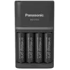 Image de Chargeur de bloc de batterie NiMH avec accus Panasonic Smart & Quick BQ-CC55 +4x eneloop Pro AA
