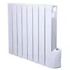 Image de Radiateur inertie fluide warm tech 1200w 8 elements mural blanc RIF1200-8