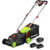 Image de Tondeuse rechargeable 40V (2x20V) 34 cm avec 2 batteries 2Ah et chargeur - Constructor
