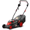 Image de Tondeuse à gazon électrique - ELEM GARDEN TECHNIC - 1600W - 38CM - Bac 40L - Poignée centrale