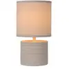 Image de Lampe de table diam. 14 cm 1xe14 40 w ip20 crème - lucide - greasby