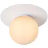 Image de Plafonnier diam. 25 cm 1xe27 blanc - lucide - tricia