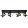 Image de Plafonnier led ip20 40w 4xgu10 verre fumé - lucide - upton