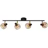 Image de Plafonnier 25 w 4xe14 or mat laiton - maren - lucide