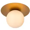 Image de Plafonnier diam. 25 cm 1xe27 or mat laiton - lucide - tricia