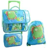 Image de Ensemble Cartable à roulettes 41 CM + Sac piscine + Boîte à crayons Uglydolls Ox