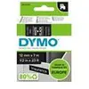 Image de DYMO D1 - bande d'etiquettes - 1 cassette(s) - Rouleau (1,2 cm x 7 m)