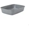 Image de Bac pour chat - E0232 - 50 cm - Sans rebord - Couleur gris - Petit animal