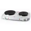 Image de Domo - réchaud électrique 2 feux 2500w blanc do310kp - DO310KP