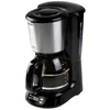 Image de DOMO DO1065K Cafetière noir acier inoxydable Nombre de tasse=12 écran minuteur verseuse en verre