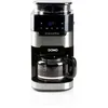 Image de Machine À Café Filtre Domo Comptoir Black, Stainless Steel Coffee Beans, Ground Coffee 12 Tasses