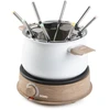Image de Fondue Électrique Do736f 1500 W 2 L Blanc/bois Domo