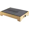 Image de DOMO DO9271G électrique Barbecue voyant lumineux revêtement anti-adhésif bois noir