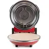 Image de Four A Pizza - Do9284pz - Électrique 1200w - Pierre En Céramique - Rouge