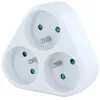 Image de Prise triplite domino - CHACON - triplite domino - 3x16 A - 3500 W - Intérieur