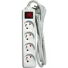 Image de Bloc avec cordon 15m et interrupteur - CHACON - 4 x 16 A - Blanc - E