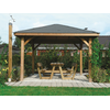 Image de Kiosque Solid 3,47x3,47 M Bois Multicolor Bois