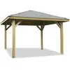 Image de Kiosque En Bois "modular Pavilion" - 14.75 M² - 3.84 X 3.84 X 2.89 M -