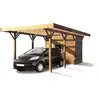Image de Carport Voiture Bois - 13.48 M² - 3.06 X 7.06 M