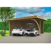 Image de Carport - SOLID - Combination 5064x6064cm - Bois massif - Double parois