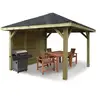 Image de Kiosque En Bois "pavilion" - 8.64 M² - 3.47 X 3.47 X 1.93 M