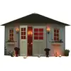 Image de Abri Jardin Pentagone "nancy" - 7.88 M² - 4.24 X 3 X 2.82 M - 28 Mm