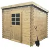 Image de Abri De Jardin Solid Passau 1,98x1,98 M 19 Mm Multicolor Bois
