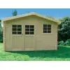 Image de Abri De Jardin Solid Maisonnette Chimay 318x268x190 Cm Multicolor Bois