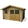 Image de Abri Jardin Bois "chimay" - 10.67 M² - 3.58 X 2.98 X 2.39 M - 28 Mm