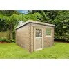 Image de Abri De Jardin Solid Moderne Nevers 2380x2380 2412x2412x2123 Mm Multicolor Bois