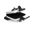 Image de Frifri Fri022810012grp Moule À Gauffres 2 Gauffre(s) 1200 W Noir, Gris