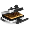 Image de Gaufrier Gris Plaques Gaufres traditionnelles et croque-monsieur, Frifri - Frifri