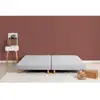 Image de Rakenne Sommiers Tapissiers A Lattes 2x80x200 - Bois Massif Gris + Pieds