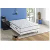 Image de Ensemble matelas et sommier deko dream detente 160x200 cm - matelas 24 cm ressorts ensachés 7 zones 190009590