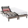 Image de Ensemble matelas+sommier relaxation électrique COMFORT - 2x90x200 cm - Matelas mousse - DEKO DREAM Samba