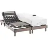 Image de Ensemble relaxation électrique physiomax - matelas + sommiers 2x80x200 cm - ressorts ensachés - deko dream ergo 6 190011660