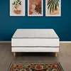 Image de Ensemble matelas sommier 180 x 200 cm Hauteur 27 cm - ressorts ensachés - 7 zones - réversible - fabriqué en Belgique - DEKO DREAM