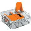 Image de WAGO BORNE LEVIER 3X0.2-4MM 10 PIECES