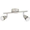 Image de PROLIGHT - Spot led GU10 2x3W acier brossé