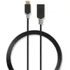 Image de Câble Usb 3.0 Type-c Mâle - A Femelle 0,15 M Anthracite